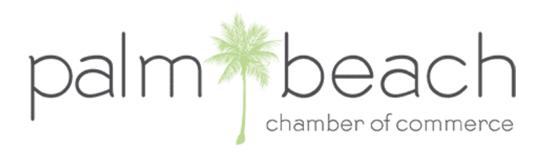 Palm Beach Chamber of Commerce logo on the website of this custom luxury home builder stuart